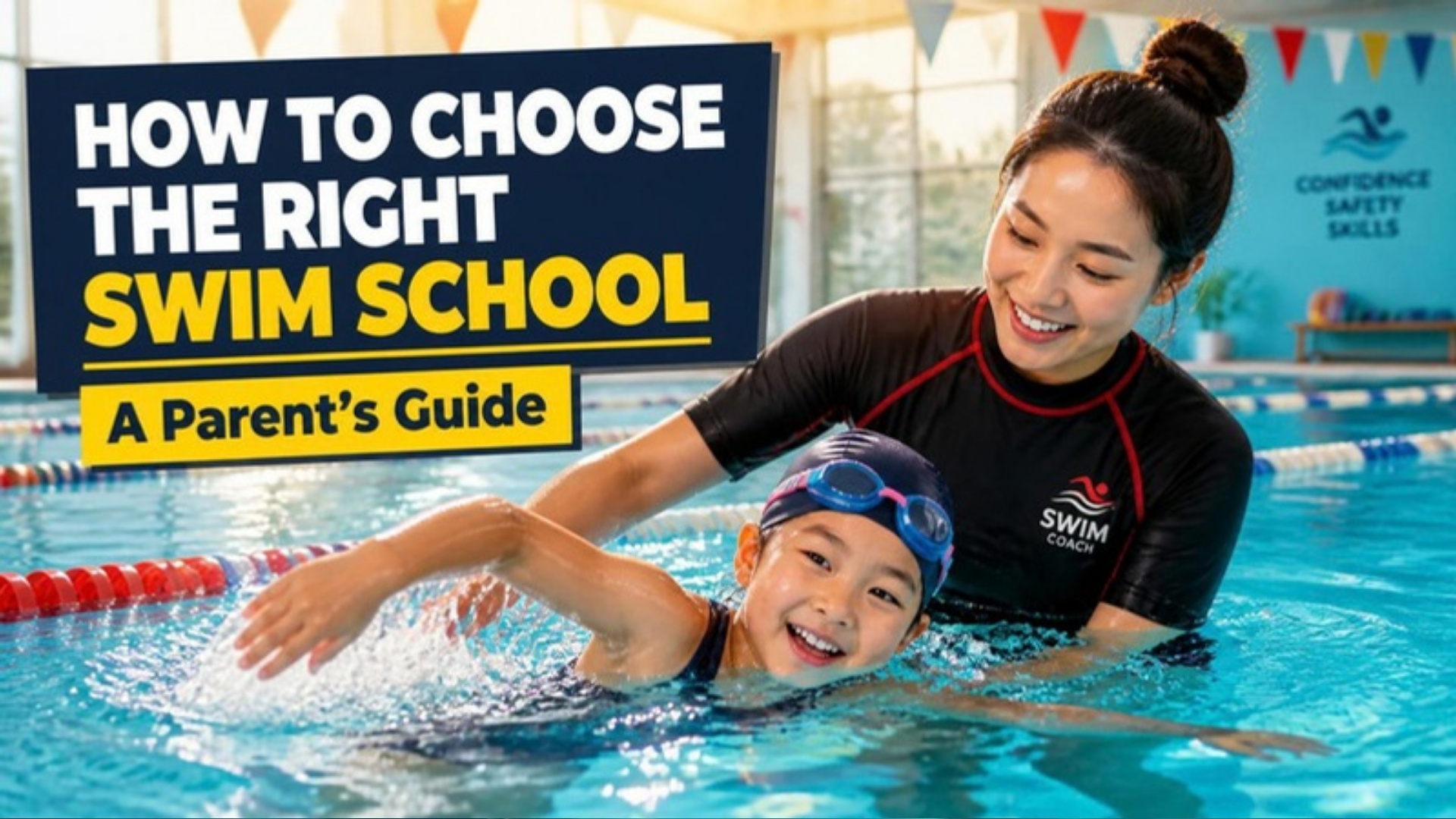 You are currently viewing How to Choose the Right Swim School for Your Child: A Parent’s Guide