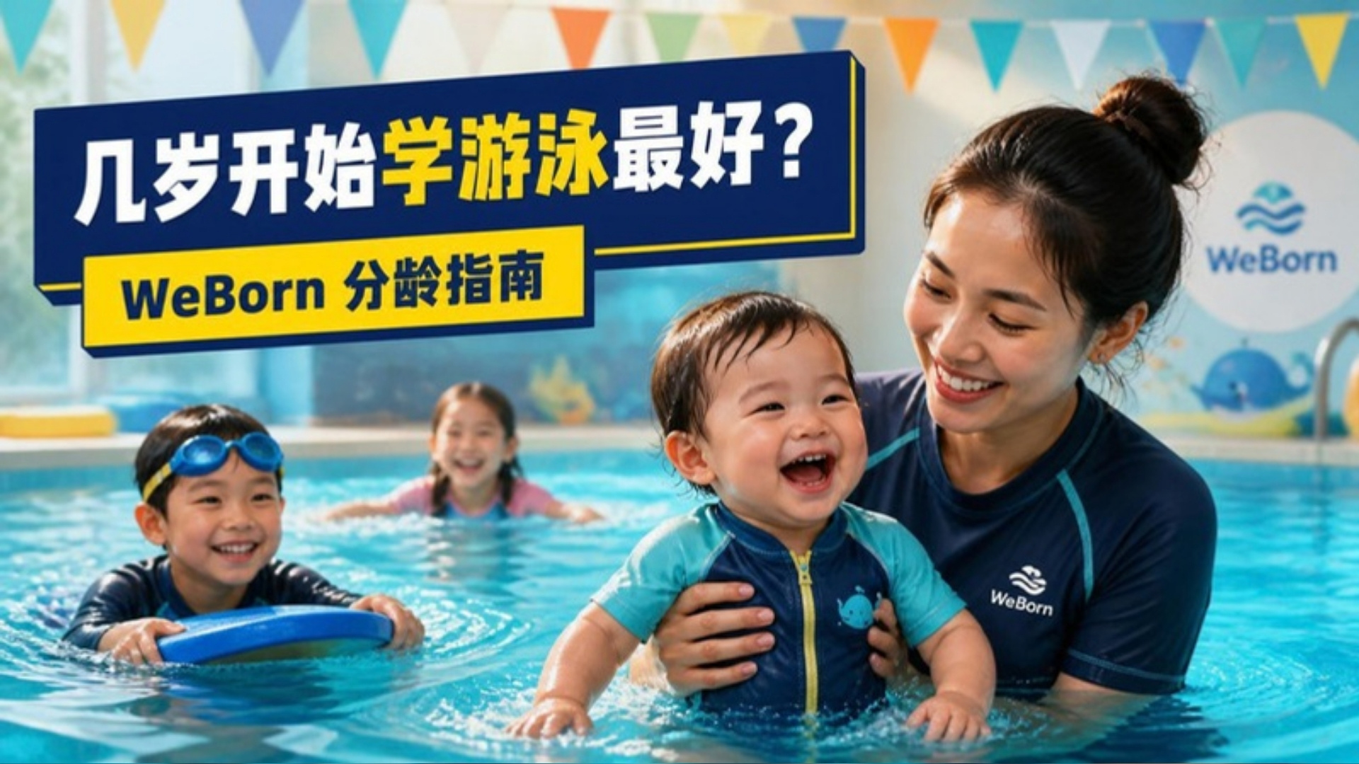 You are currently viewing 几岁开始学游泳最好？WeBorn 分龄指南